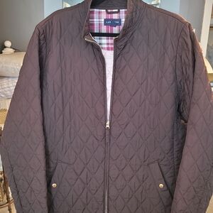 Lands' End Dark Brown Quilted Women's Jacket